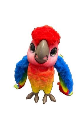 FurReal Friends Rock-A-Too Show Bird Interactive Talking Parrot Hasbro TESTED